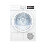 BOSCH USED  WTG86400UC 300 Series 24 in. 4 cu. ft. 240-Volt White Electric Ventless Compact Dryer  15 days store warranty