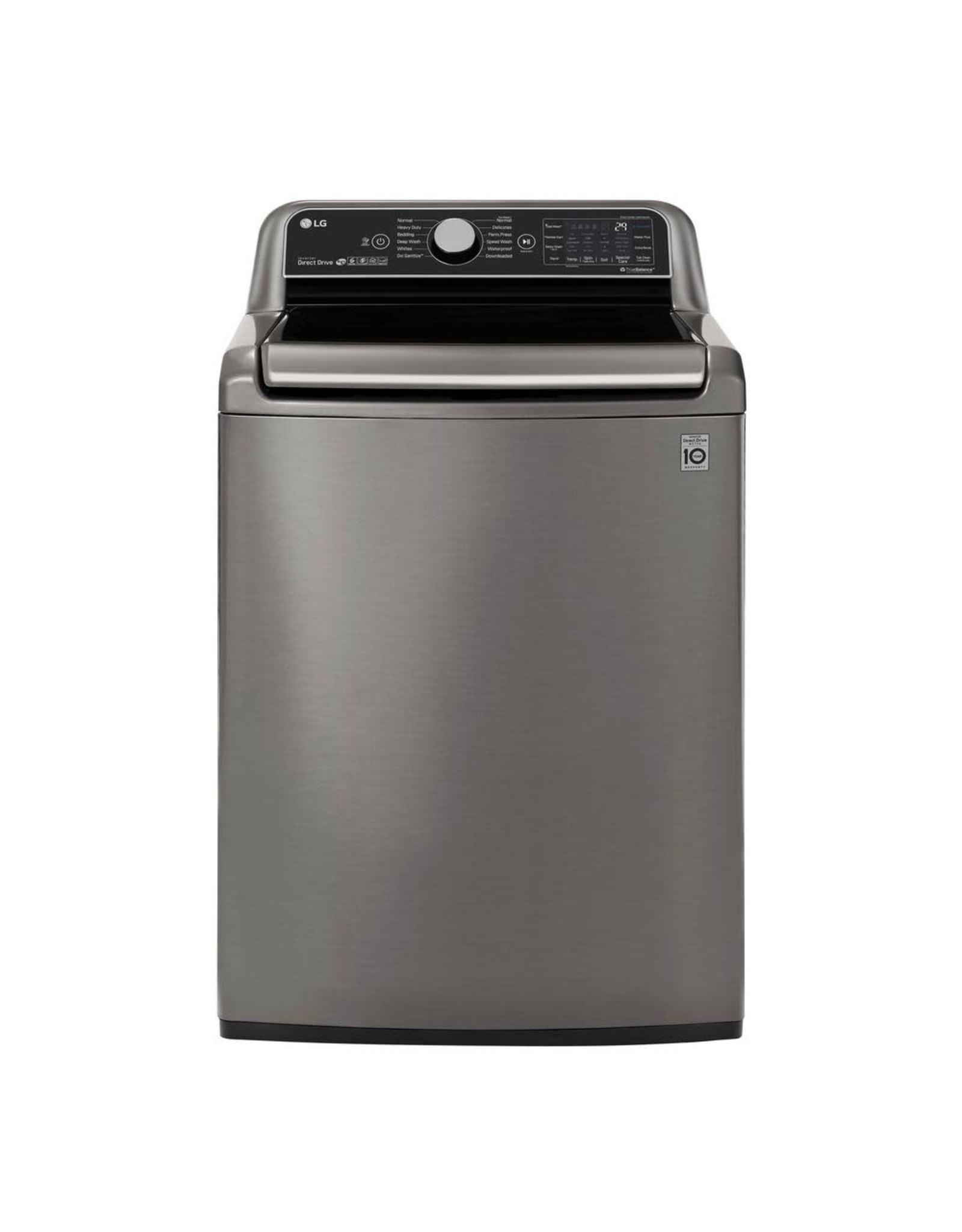 LG Electronics WT7800CV 5.5 cu. ft. HE Mega Capacity Smart Top Load Washer with TurboWash3D & Wi-Fi Enabled in Graphite Steel, ENERGY STAR