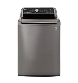 LG Electronics WT7800CV 5.5 cu. ft. HE Mega Capacity Smart Top Load Washer with TurboWash3D & Wi-Fi Enabled in Graphite Steel, ENERGY STAR