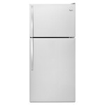 Whirlpool #WRT318FMDM Whirlpool 18.2 cu. ft. Top Freezer Refrigerator in Monochromatic Stainless Steel