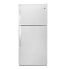 WHIRLPOOL WRT318FZDM WHR No Frost Top ice maker - Free Standing Refr Frez - 18 CU FT; STD ENERGY/GLASS RC; SEMI-SMOO