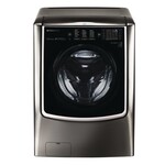 LG Electronics #*WM9500HKA 5.8 cu. ft. HE Mega Capacity Smart Front Load Washer with TurboWash & Steam in Black Stainless Steel, ENERGY STAR