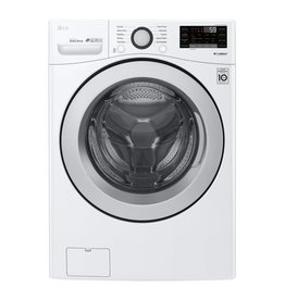 LG Electronics WM3500CW 4.5 cu.ft. High Efficiency Ultra Large Smart Front Load Washer with ColdWash Technology & Wi-Fi Enabled in White