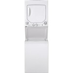 GE GE White Laundry Center with 2.3 cu. ft. Washer and 4.4 cu. ft. 240-Volt Vented Electric Dryer