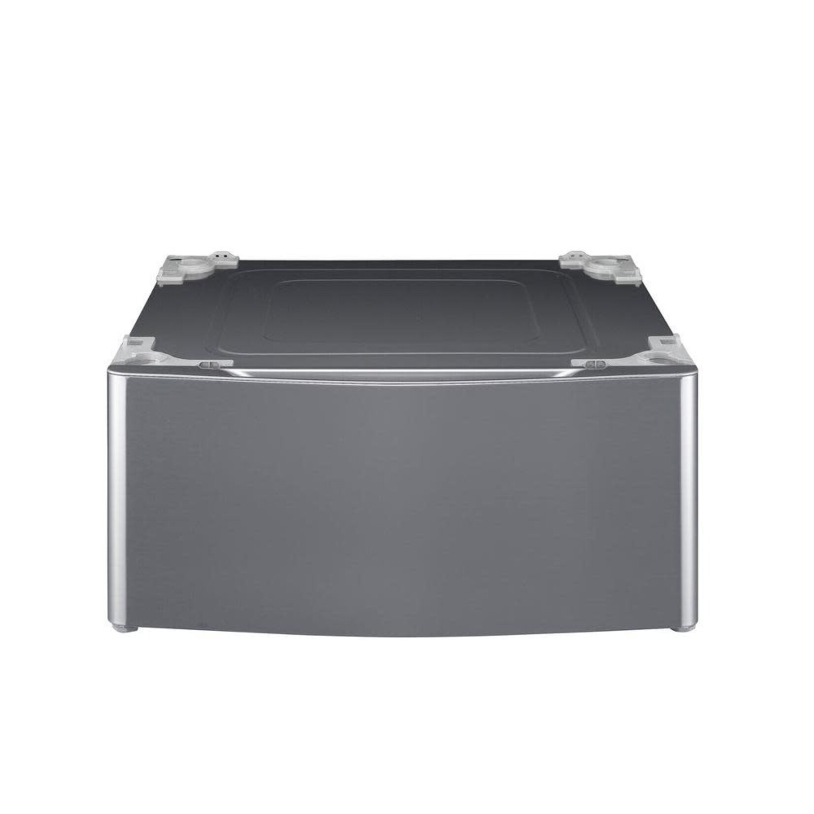 LG Electronics WDP5V 29 in. Laundry Pedestal with Storage Drawer for Washers and Dryers in Graphite Steel