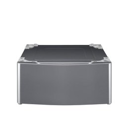 LG Electronics WDP5V 29 in. Laundry Pedestal with Storage Drawer for Washers and Dryers in Graphite Steel