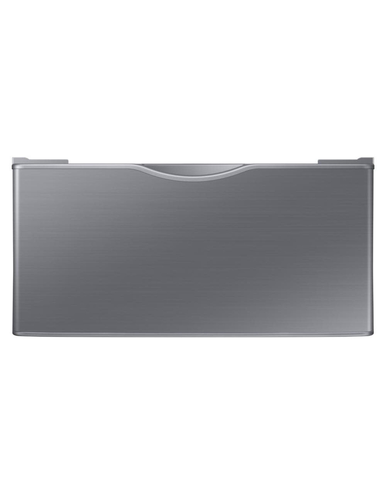 SAMSUNG WE402NP Samsung 14.2 in. Platinum Laundry Pedestal with Storage Drawer