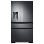 SAMSUNG *RF23M8070SG   23 cu. ft. Counter Depth 4-Door French Door Refrigerator in Black Stainless Steel
