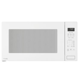 GE PEB7227DLWW Profile 2.2 cu. ft. Countertop Microwave in White with Sensor Cooking