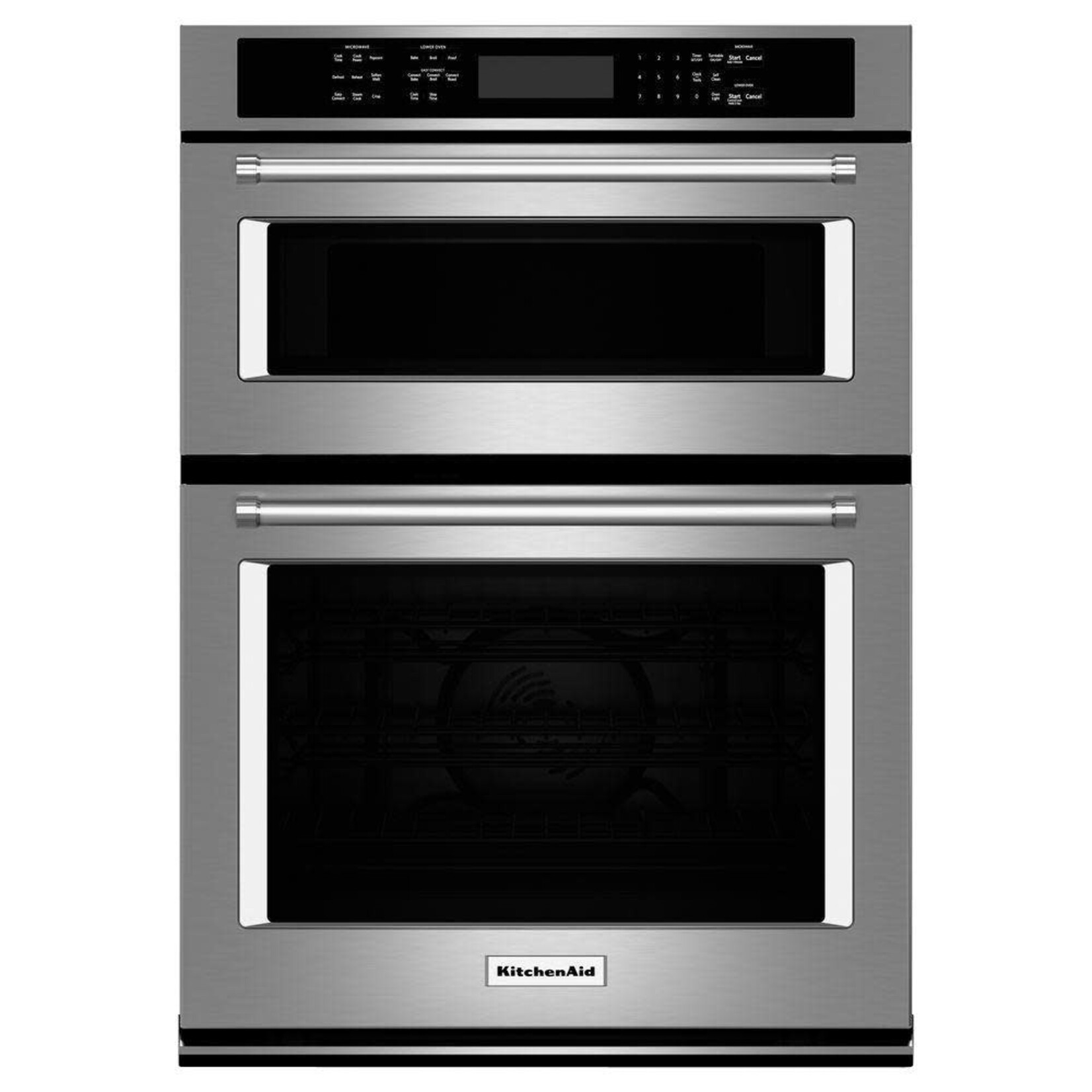 KitchenAid *KOCE500ESS KAD Ovens - Built-in - Food Prep - 30" COMBO WALL OVEN, UPPER MICROWAVE, LO