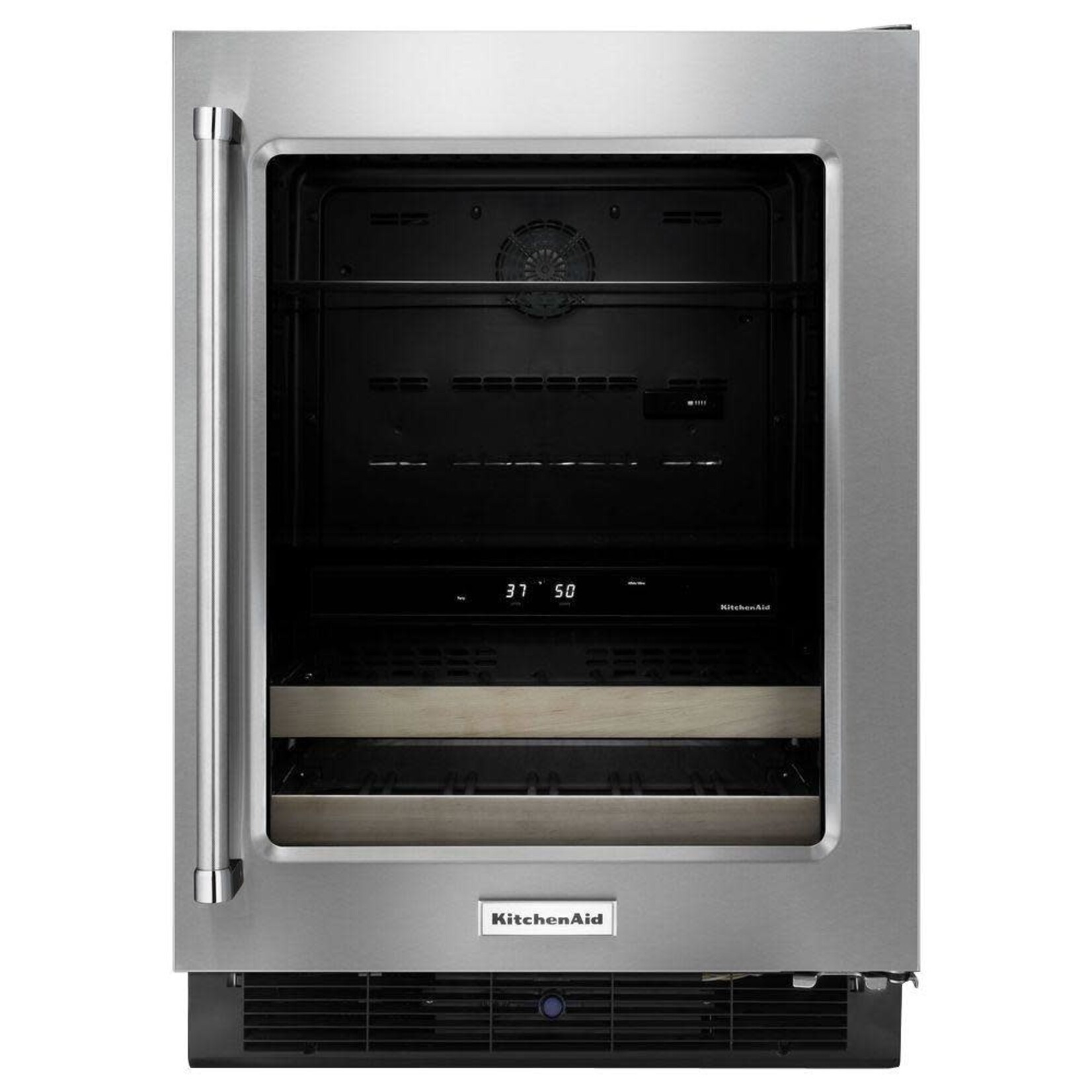 KitchenAid KUBR204ESB KAD Licensed Free Standing Refrigerator - 6 CU FT, 14 BOTTLES, DUAL ZONE, PROXIMIT