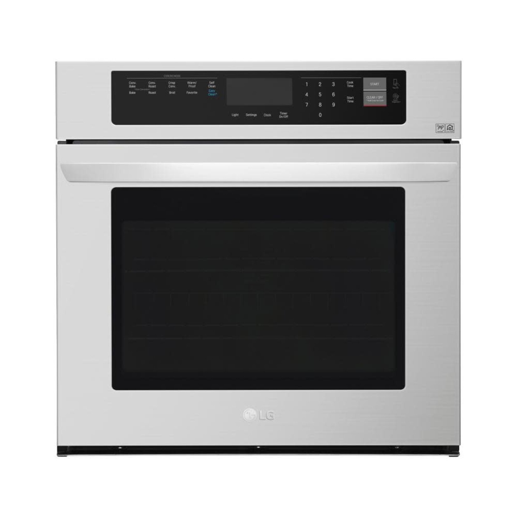 LG Electronics *LWS3063ST 30 in. Single Electric Wall Oven with Convection and EasyClean in Stainless Steel