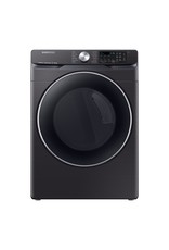 SAMSUNG DVE45R6300V 7.5 cu. ft. Black Stainless Electric Dryer with Steam