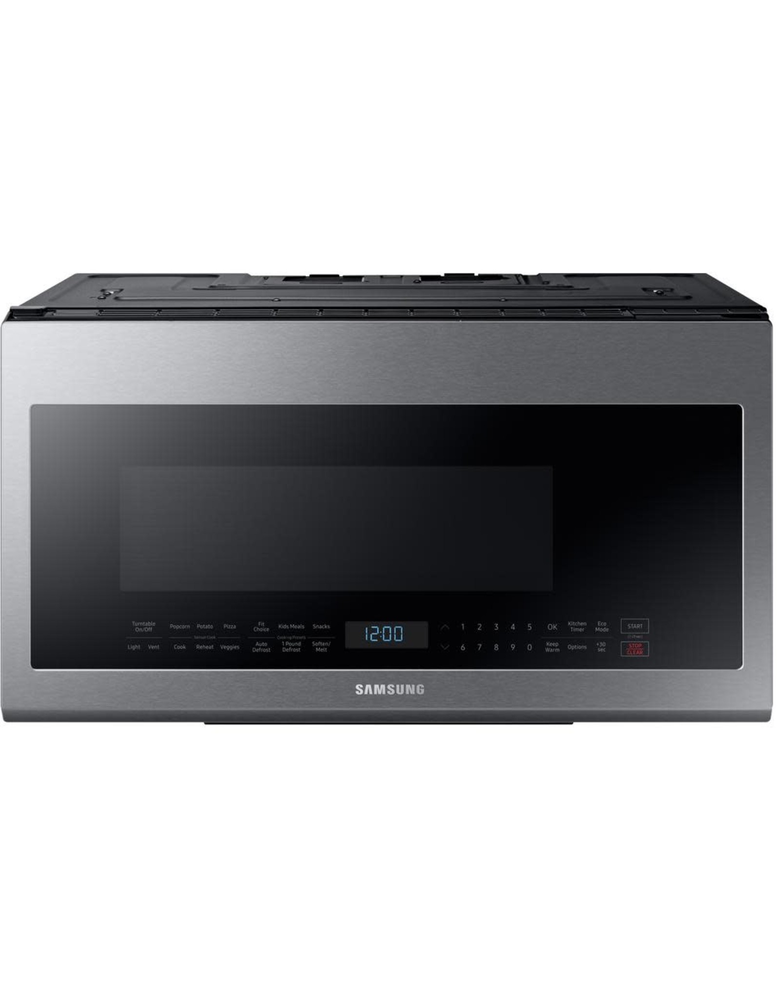 SAMSUNG ME21M706BAS Samsung 30 in. W 2.1 cu. ft. Over the Range Microwave in Fingerprint Resistant Stainless Steel with Sensor Cooking