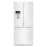 WRF560SEHW WHR No Frost Multi Dr -FreeStandg Refr Frez - 20 CU FT, 30" WIDTH, ESTAR, FRENCH DOOR,