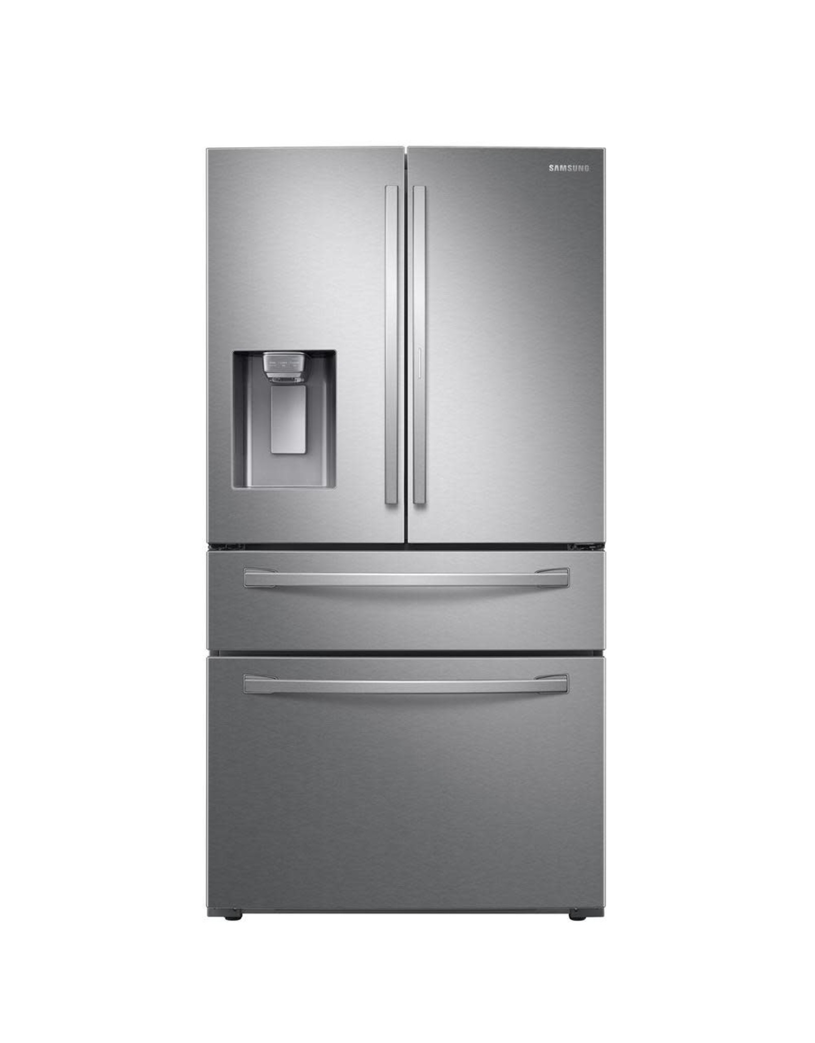 SAMSUNG RF28R7351SR Samsung 27.8 cu. ft. Food Showcase 4-Door French Door Refrigerator in Fingerprint Resistant Stainless Steel