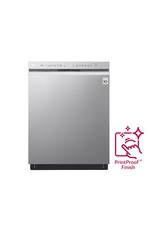 LG Electronics LDF5545SS 24 in Front Control Built-In Tall Tub Dishwasher in PrintProof Stainless Steel w/ QuadWash & Stainless Steel Tub, 48 dBA