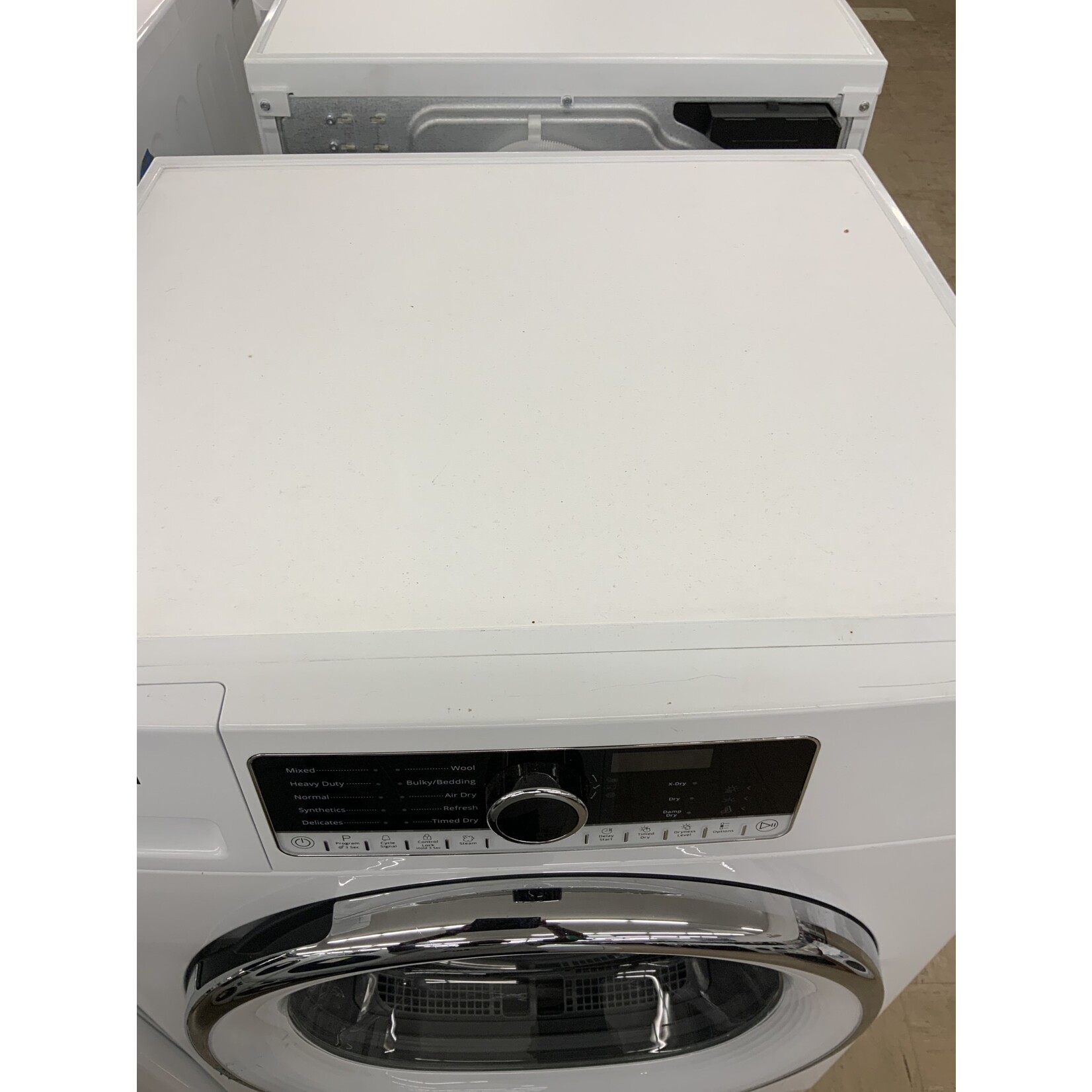 *WHD5090GW WHR Air Vented-Dryer FL Match - 4.3 CU. FT., VENTLESS HEAT PUMP, 10 CYCL