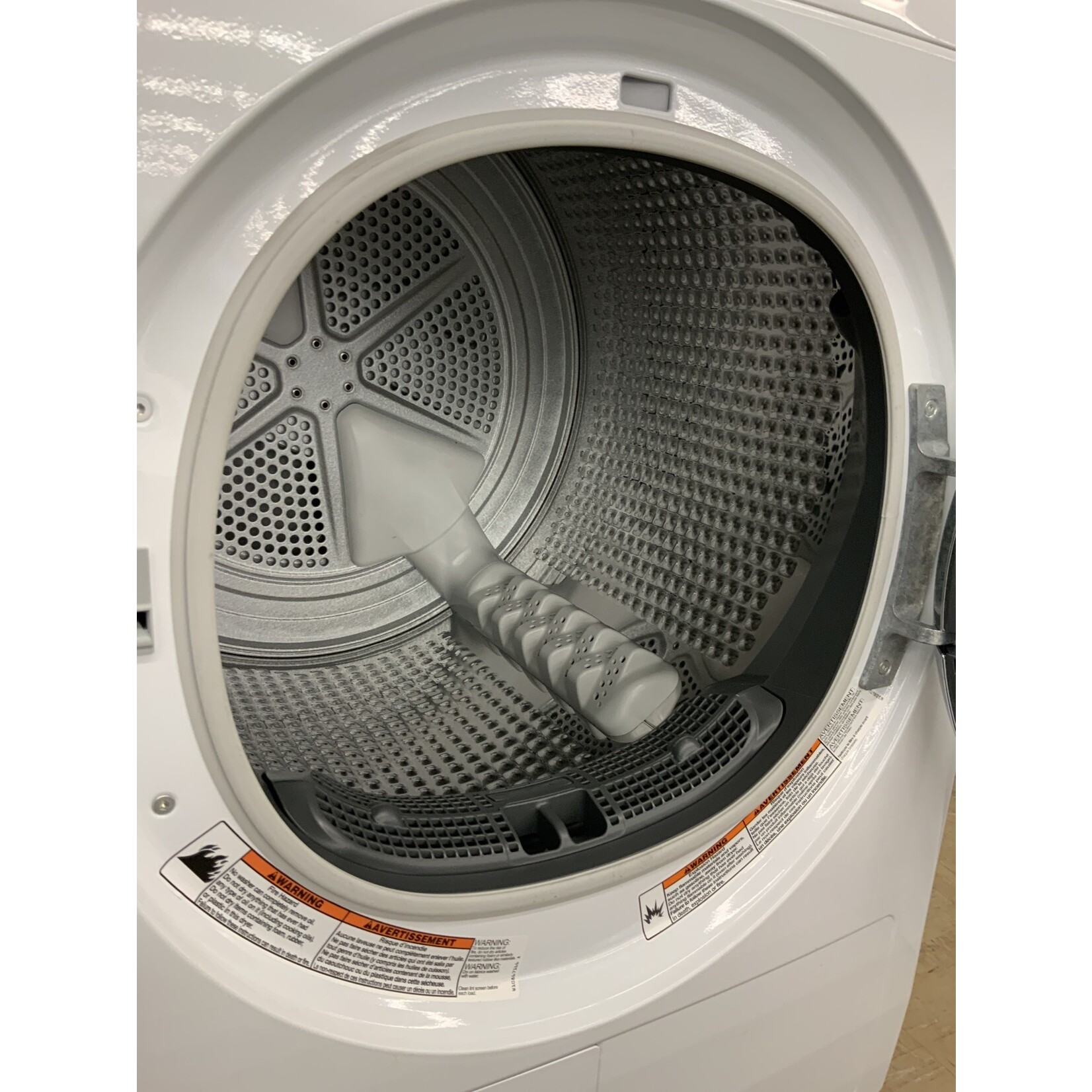 *WHD5090GW WHR Air Vented-Dryer FL Match - 4.3 CU. FT., VENTLESS HEAT PUMP, 10 CYCL