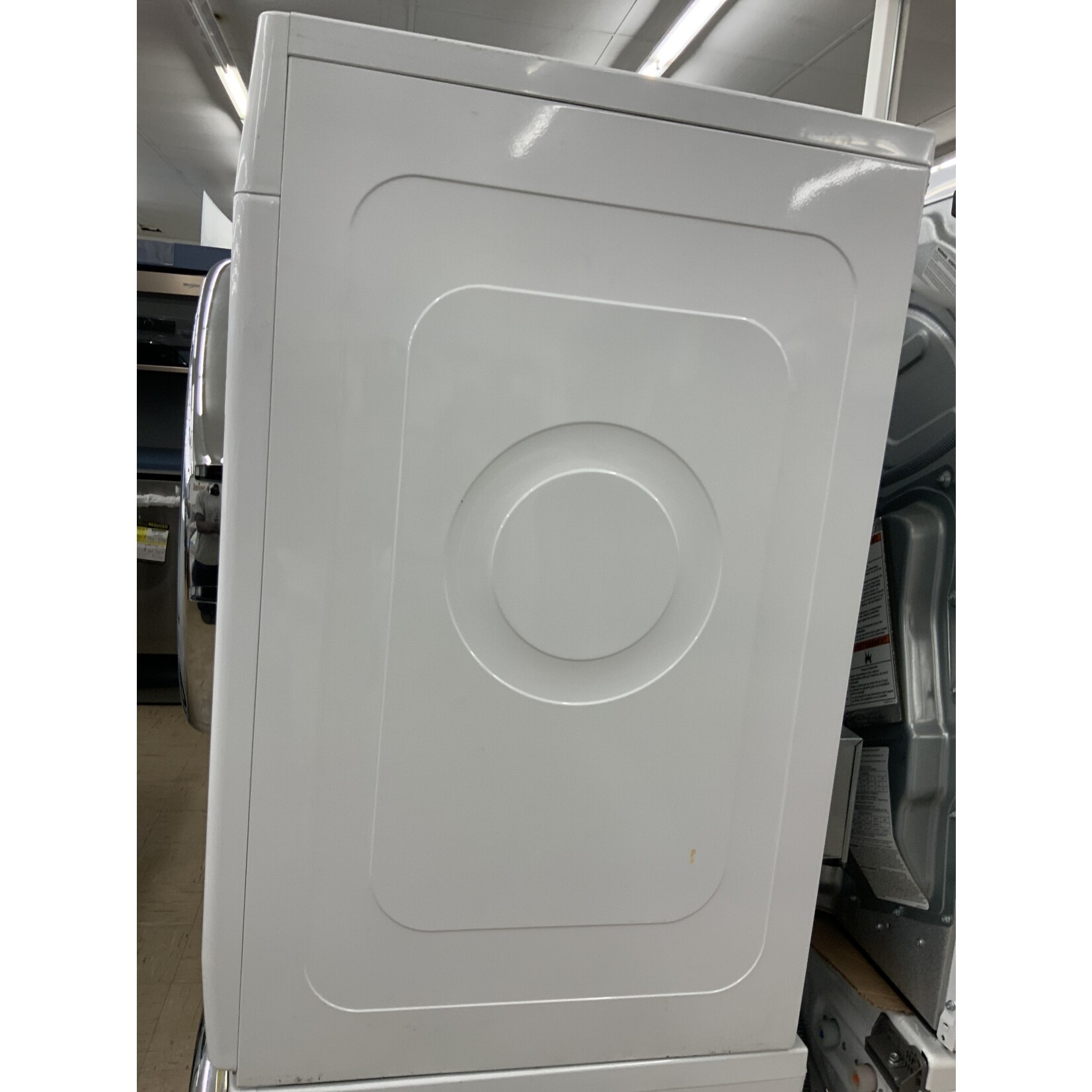 *WHD5090GW WHR Air Vented-Dryer FL Match - 4.3 CU. FT., VENTLESS HEAT PUMP, 10 CYCL