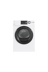 GFD14ESSN2W GE 4.3 cu. ft. 240 Volt White Electric Dryer with Stainless Steel Basket, ENERGY STAR