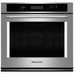 KitchenAid #*KOSE500ESS - KitchenAid 30 in. Single Electric Wall Oven Self-Cleaning with Convection in Stainless Steel