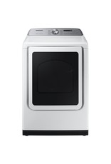 SAMSUNG DVE50R5400W 7.4 cu. ft. White Electric Dryer with Steam Sanitize+