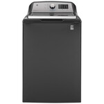 GE GTW725BPNDG 4.6 cu. ft. High-Efficiency Diamond Gray Top Load Washing Machine with FlexDispense and Sanitize with Oxi, ENERGY STAR