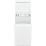 Frigidaire #FLCE7522AW White Electric Washer/Dryer Laundry Center - 3.9 cu. ft. Washer and 5.5 cu. ft. Dryer