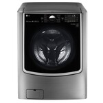 LG Electronics WM9000HVA /1118 5.2 cu. ft. High Efficiency Mega Capacity Smart Front Load Washer with TurboWash & Wi-Fi in Graphite Steel, ENERGY STAR