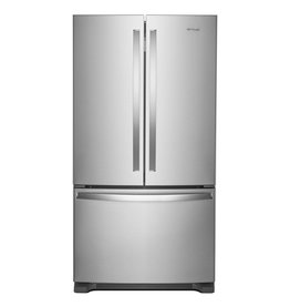 WHIRLPOOL WRF535SWHZ Stainless  25 cu. ft. French Door Refrigerator in Fingerprint Resistant Stainless Steel with Internal Water Dispenser