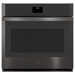 GE JTS5000BNTS 30 in. 5 cu. ft. Smart Single Electric Wall Oven with Convection Self-Cleaning in Black Stainless Steel
