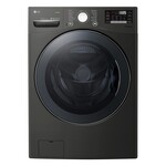 LG Electronics WM3900HBA /666 4.5 cu. ft HE Ultra Large Smart Front Load Washer with TurboWash360, Steam & Wi-Fi in Black Steel, ENERGY STAR