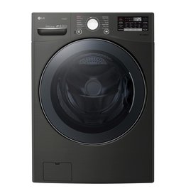 LG Electronics WM3900HBA /666 4.5 cu. ft HE Ultra Large Smart Front Load Washer with TurboWash360, Steam & Wi-Fi in Black Steel, ENERGY STAR