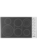 viking VEC5366BSB 36 Inch Smoothtop Electric Cooktop with 6 QuickCook Surface Infrared Elements, Triple Element, Bridge Element, 10 Cooking Zones and Hot Surface Indicators