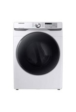 SAMSUNG DVE45R6100W /  016075/ 7.5 cu. ft. White Electric Dryer with Steam