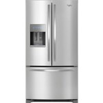 Whirlpool *WRF555SDFZ 25 cu. ft. French Door Refrigerator in Fingerprint-Resistant Stainless Steel