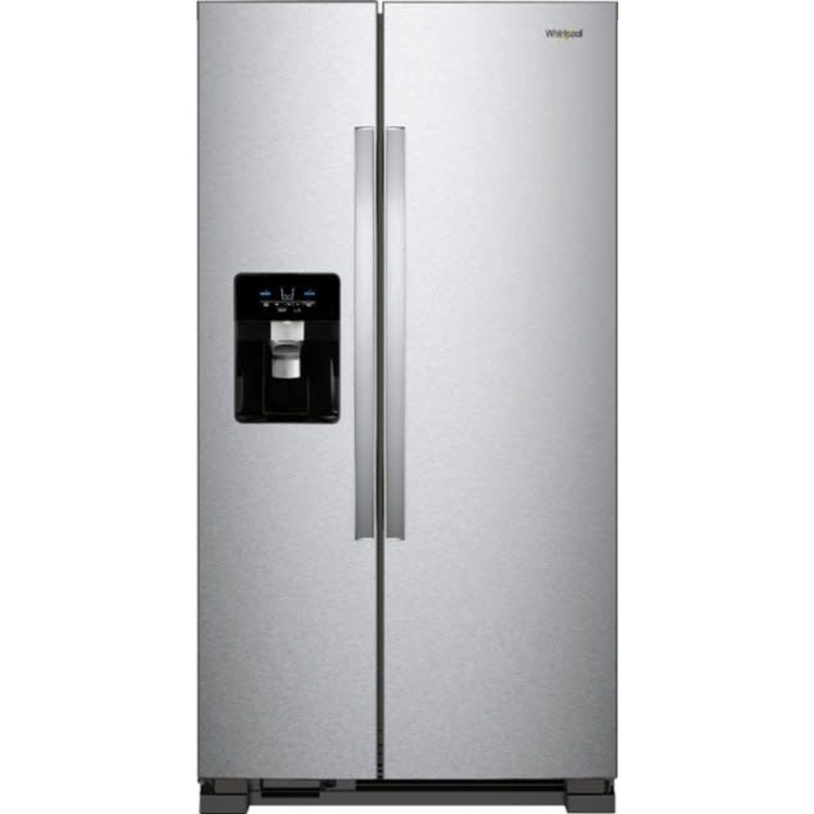 Whirlpool WRS315SDHZ 25 cu. ft. Side by Side Refrigerator in Fingerprint Resistant Stainless Steel
