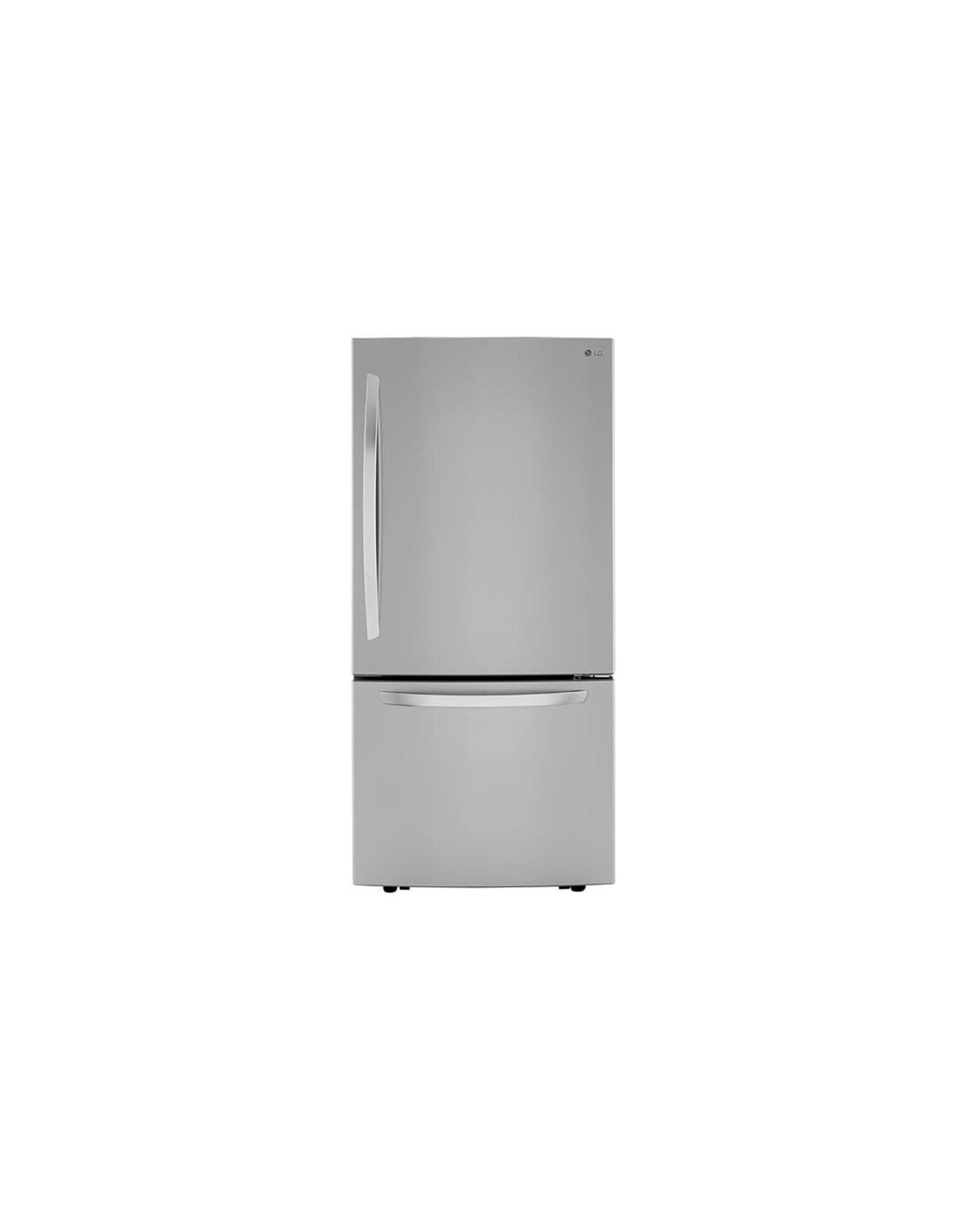 LG Electronics LRDCS2603S 25.50 cu. ft. Bottom Freezer Refrigerator in PrintProof Stainless Steel with Filtered Ice