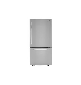 LG Electronics LRDCS2603S 25.50 cu. ft. Bottom Freezer Refrigerator in PrintProof Stainless Steel with Filtered Ice