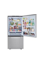 LG Electronics LRDCS2603S 25.50 cu. ft. Bottom Freezer Refrigerator in PrintProof Stainless Steel with Filtered Ice