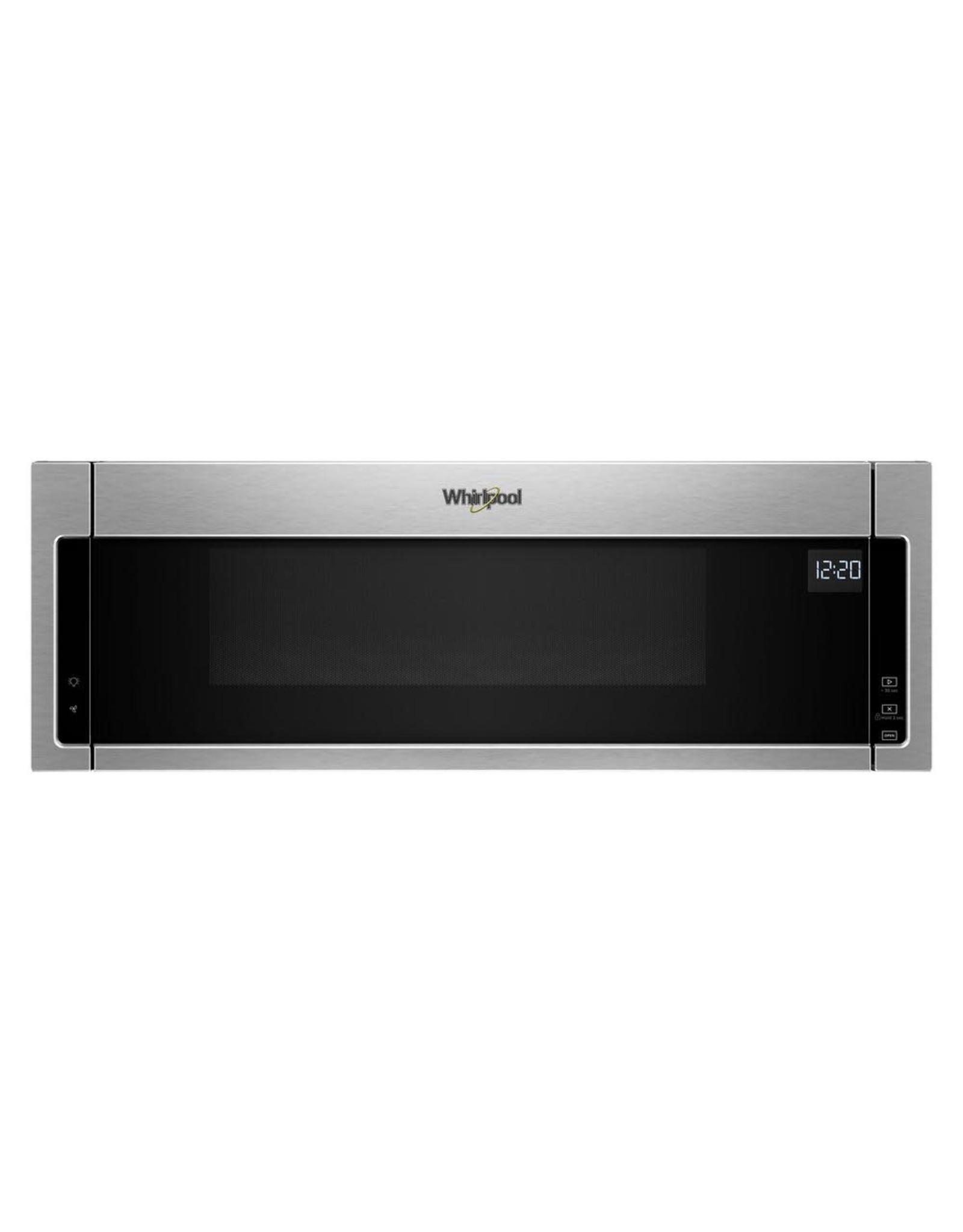 WHIRLPOOL WML55011HS WHR Microwave, Hood, Combination - LOW-PROFILE MHC; 10" HEIGHT, 1.1 CU FT,