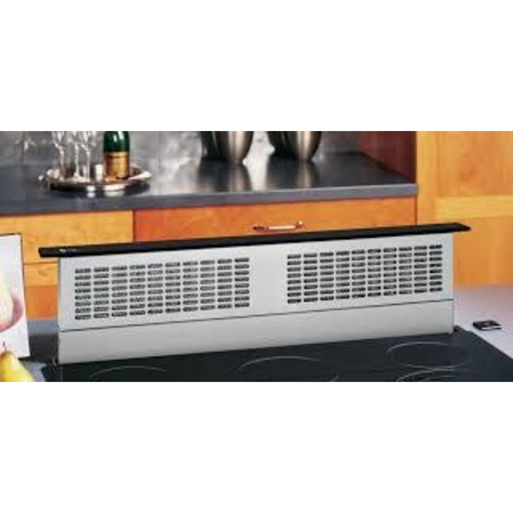 GE UVB36DKBB 36 in. Telescopic Downdraft System in Black