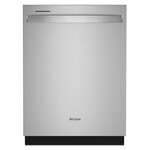 Whirlpool #*WDT750SAKZ - Whirlpool 24 in. Top Control Built-In Tall Tutant Stainless Steel with Third Level Rackb Dishwasher in Fingerprint Resis