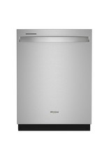 WHIRLPOOL WDT750SAKZ 24 in. Top Control Built-In Tall Tub Dishwasher in Fingerprint Resistant Stainless Steel with Third Level Rack