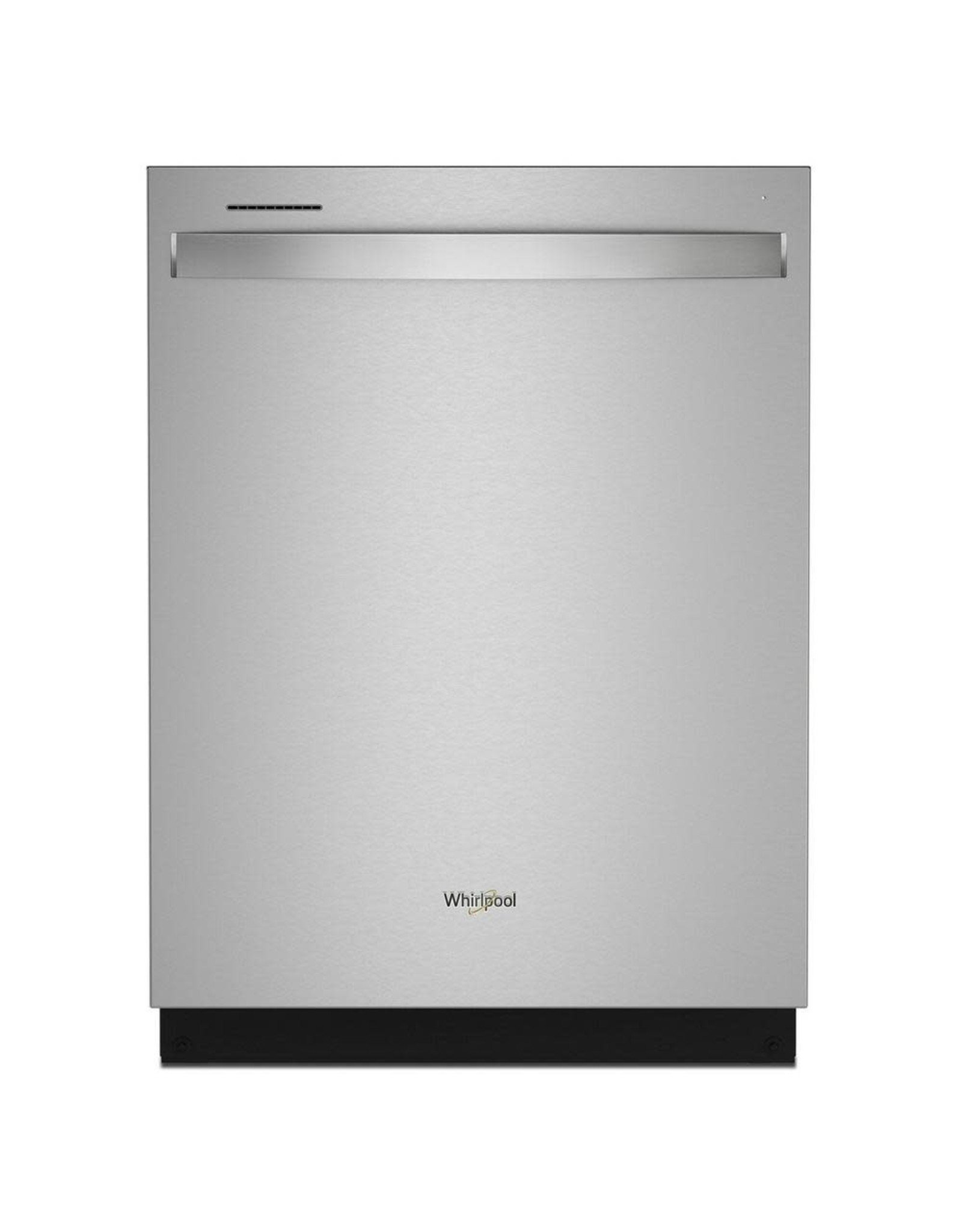WHIRLPOOL WDT750SAKZ 24 in. Top Control Built-In Tall Tub Dishwasher in Fingerprint Resistant Stainless Steel with Third Level Rack