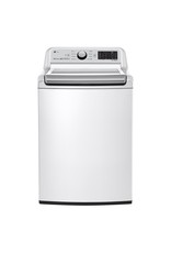 LG Electronics WT7300CW 5.0 cu. ft. High Efficiency Mega Capacity Smart Top Load Washer with TurboWash3D and Wi-Fi Enabled in White,