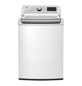 LG Electronics WT7300CW  5.0 cu. ft. High Efficiency Mega Capacity Smart Top Load Washer with TurboWash3D and Wi-Fi Enabled in White,