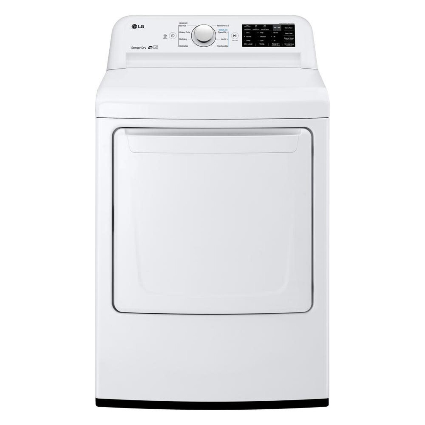 LG Electronics DLE7100W 7.3 cu. ft. Ultra Large HE Front Load Electric Dryer with Sensor Dry and SmartDiagnosis in White, ENERGY STAR USED 15 DAYS STORE WARRANTY