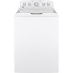 GE GTW465ASNWW GE 4.5 cu. ft. High-Efficiency White Top Load Washing Machine with Stainless Steel Basket
